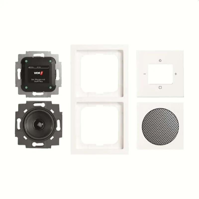 Busch-Jaeger Radio 8220 UJ-84-101 DAB+ Komplettset, weiß
