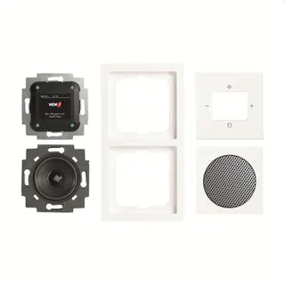 Busch-Jaeger Radio 8220 UJ-84-101 DAB+ Komplettset, weiß