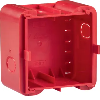 Berker Einbaudose 18720010 1fach UP-Montage R.8 rot 18720010
