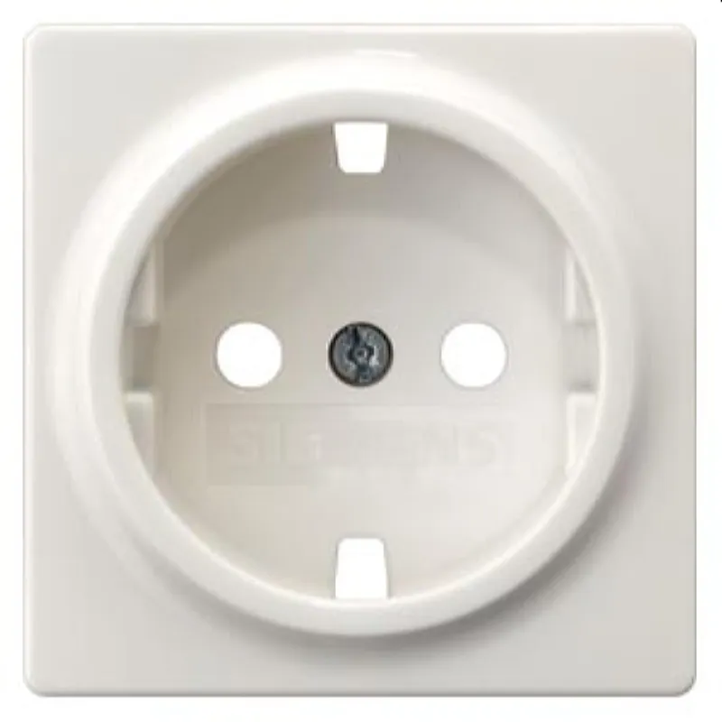 Siemens Abdeckung ohne Einsatz 55x55mm titanweiss 5UH1044