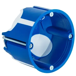 Kaiser Hohlwand-Gerätedose Schallschutz D: 68mm T: 49mm blau 9069-03