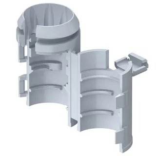 Kaiser Rohrkupplung 1274-20 für D20mm 1274-20