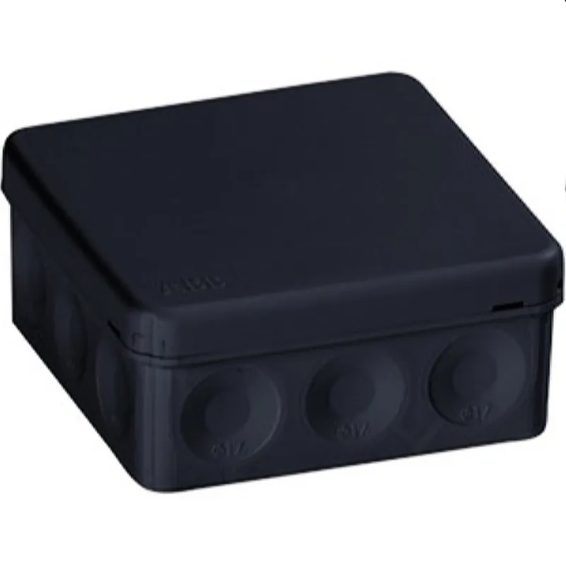 ABB Stotz-Kontakt Abzweigkasten AP9/M schwarz 2,5qmm 400V 86x86mm 2TKA140013G1