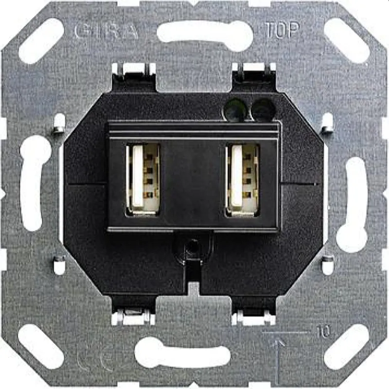 Gira Spannungsversorgung 235900 USB 2fach Einsatz
