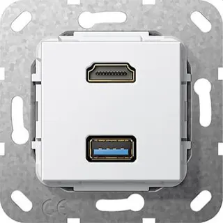 Gira Einsatz 567803 2.0a + HDR + USB 3.0A Kup rw