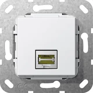 Gira Einsatz 569603 RJ45 Cat.6a 10 Gbit LSA Plus rw