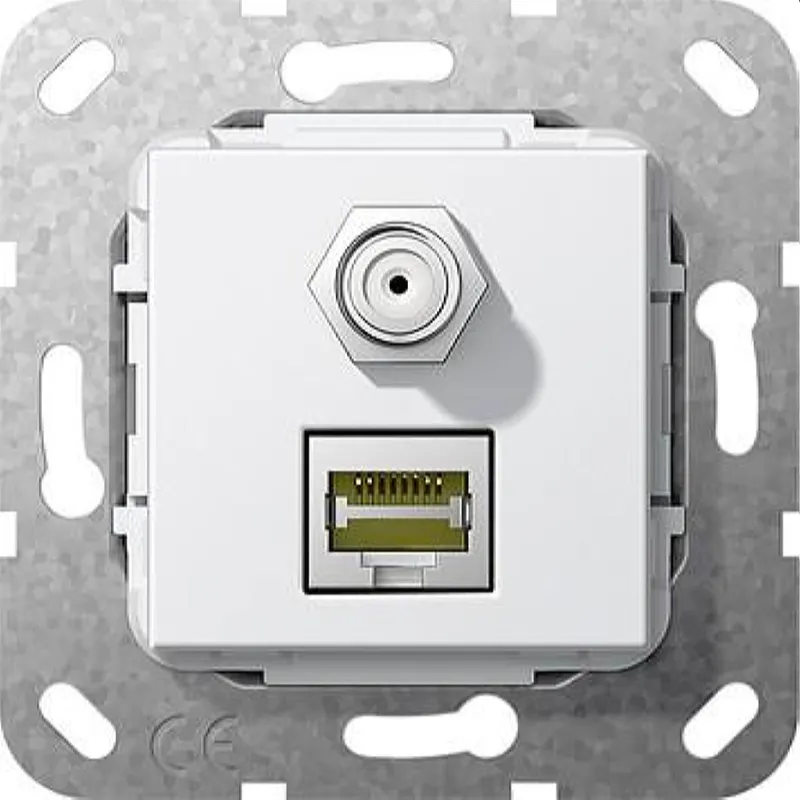 Gira Einsatz 569703 RJ45 Cat.6a 10GB SAT F Kup rw