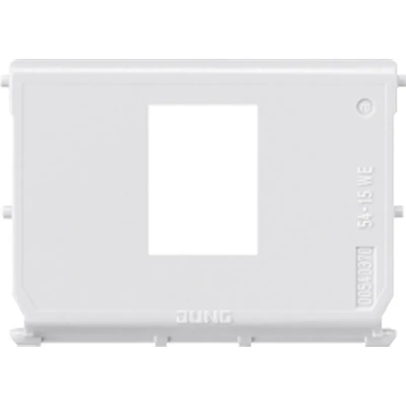 Jung Montage-Einsatz, 1fach, 110 Connect, RJ 45 System, geschirmt 54-15WE