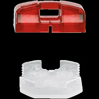 Jung Zugeinsatz für Wippen mit Lichtleiter (.. KO5), Thermoplast, rot 34KO5