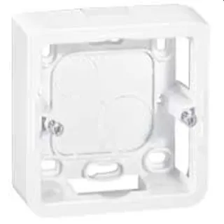 Legrand AP-Gehäuse 2modulig weiss