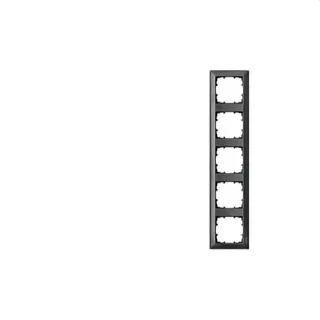 Siemens Rahmen 5fach carbon-metallic 5TG2555-6