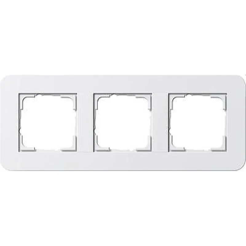 Gira Rahmen 0213410 3fach E3 Reinweiss/Reinweiss