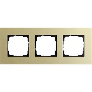 Gira Rahmen 0213217 3fach Esprit Aluminium Hellgold
