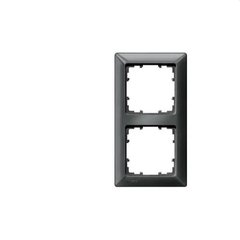 Siemens Rahmen 2fach carbon metallic 5TG2552-6