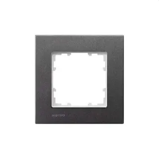 Siemens Rahmen 1fach carbon-metallic 90x90mm 5TG1111-2