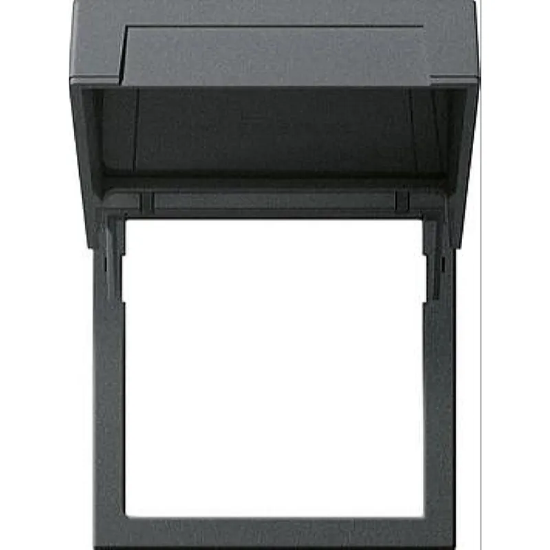 Gira Montagerahmen 265828 Klappdeckel System 55 anthrazit