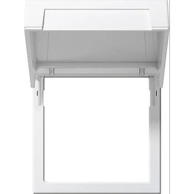 Gira Montagerahmen 265803 Klappdeckel System 55 reinweiss