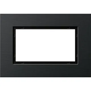 Gira Rahmen 1001126 1,5fach Esprit Aluminium schwarz