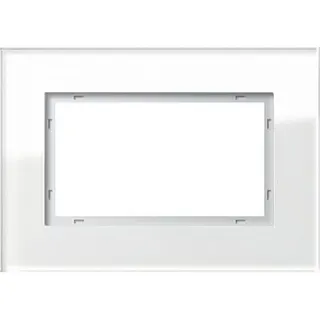 Gira Rahmen 100112 1,5fach Gira Esprit Glas weiss