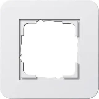 Gira Rahmen 0211410 1fach E3 Reinweiss/Reinweiss