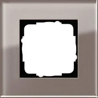 Gira Rahmen 0211122 1fach Esprit glas umbra