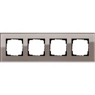 Gira Rahmen 0214122 4fach Esprit Glas Umbra