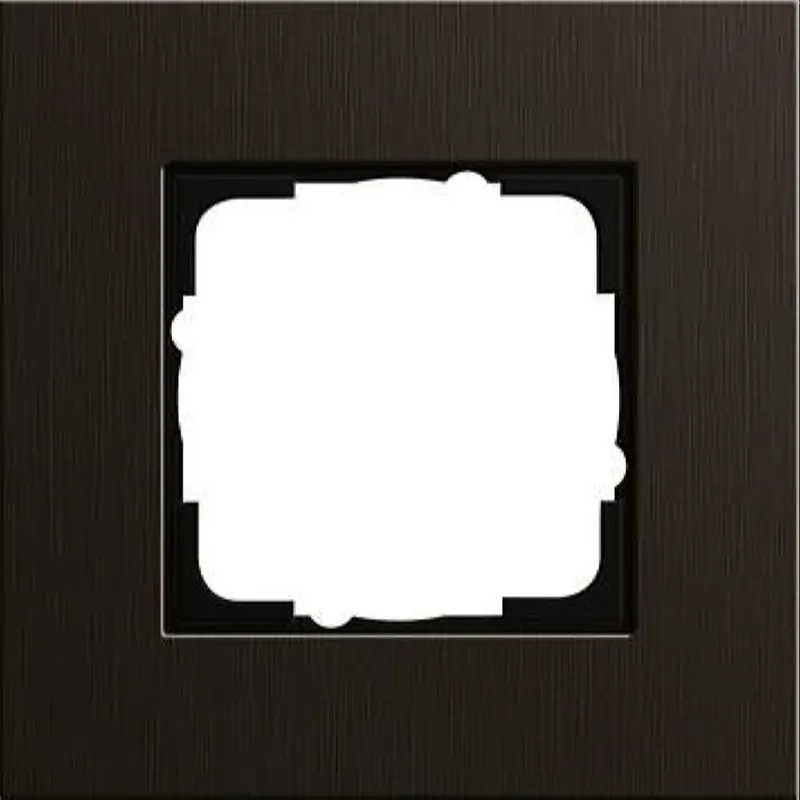 Gira Rahmen 0211127 1fach Esprit aluminium braun
