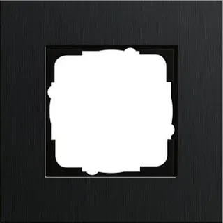 Gira Rahmen 0211126 1fach Esprit aluminium schwarz