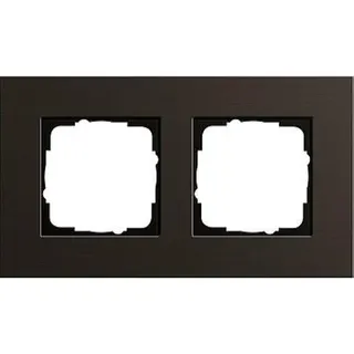 Gira Rahmen 0212127 2fach Esprit Aluminium Braun