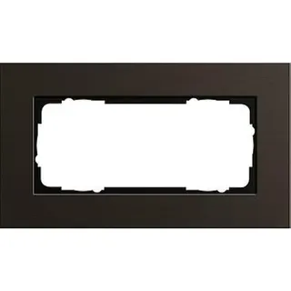 Gira Rahmen 1002127 2fach Esprit Aluminium Braun