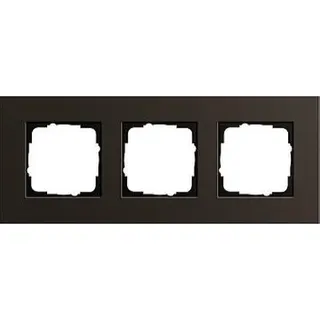 Gira Rahmen 0213127 3fach Esprit Aluminium Braun