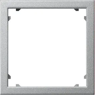 Gira Adapterrahmen 028326 45x45 quad System 55 Farbe Alu