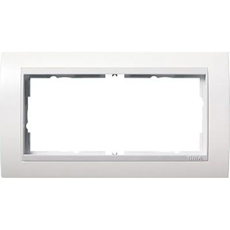 Gira Rahmen 1002803 2fach o.M. ZR rw Event reinweiss