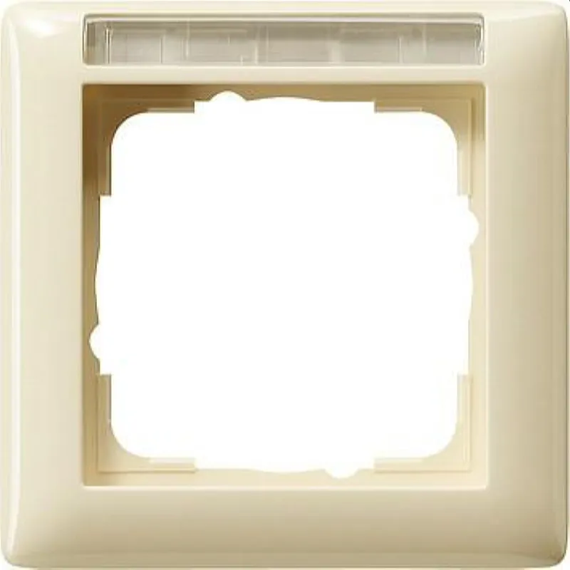 Gira Rahmen 109101 1fach Standard 55 cremeweiss