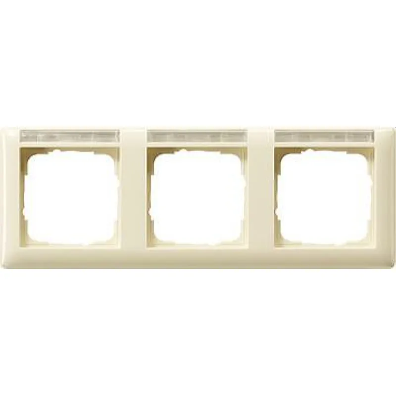 Gira Rahmen 109301 3fach BSF waag Standard 55 cw