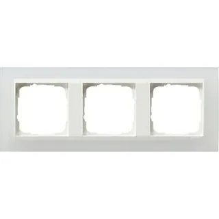 Gira Rahmen 0213334 3fach + ZR rw Event Opak weiss