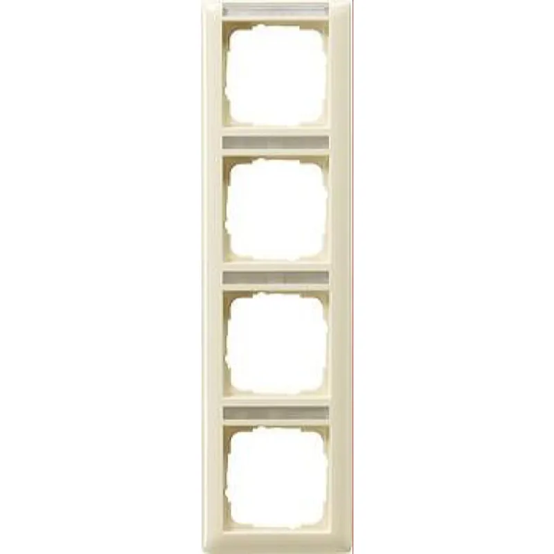 Gira Rahmen 111401 4fach BSF senk Standard 55 cw