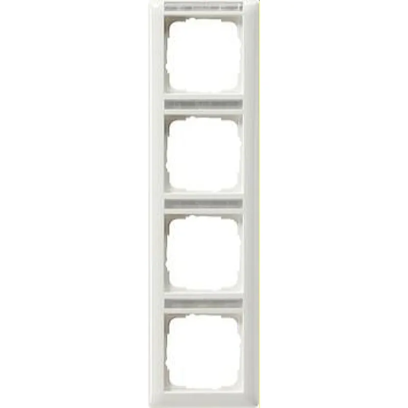 Gira Rahmen 111403 4fach BSF senk Standard 55 rw