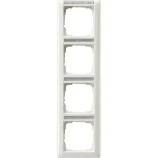 Gira Rahmen 111403 4fach BSF senk Standard 55 rw