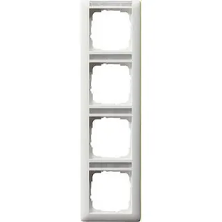 Gira Rahmen 111427 4fach BSF senk Standard 55 rw m