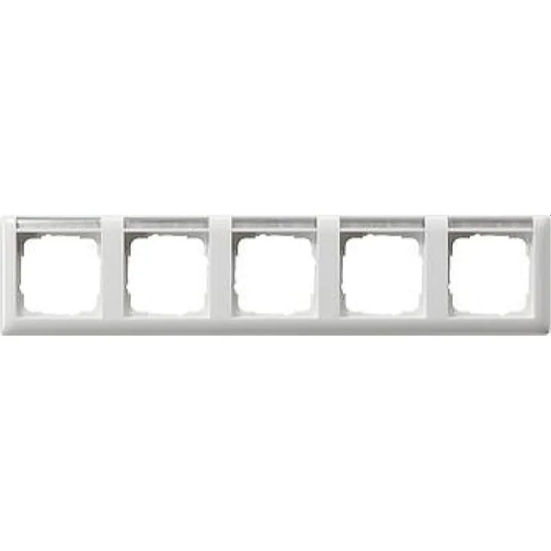 Gira Rahmen 109503 5fach BSF waag System 55 rw