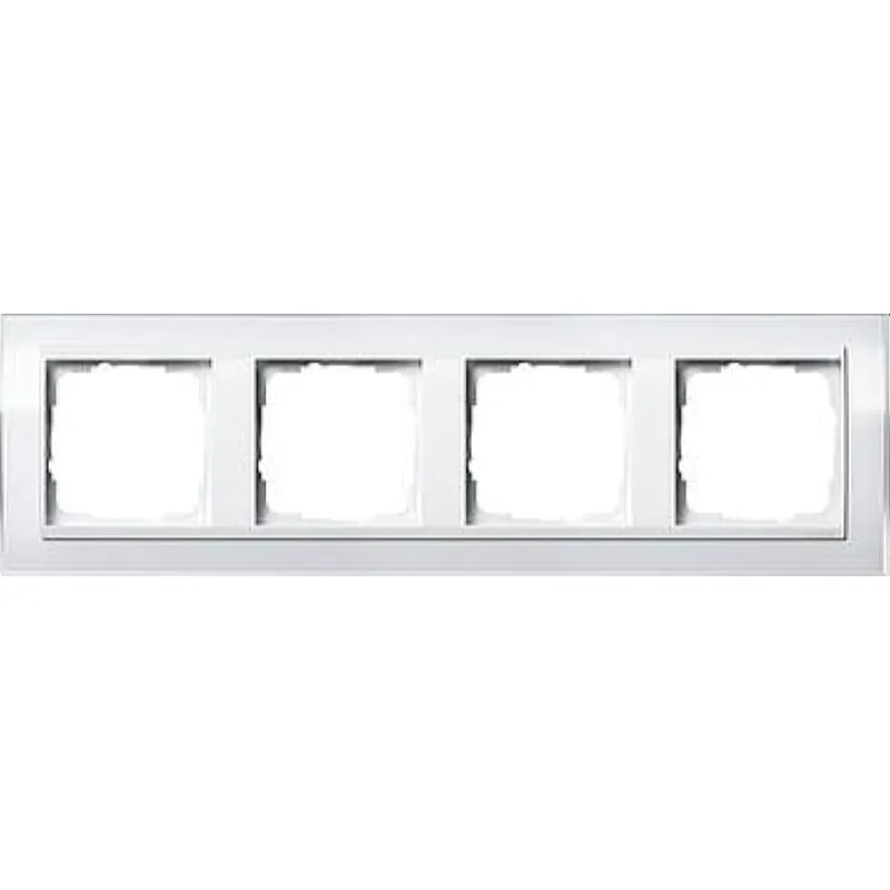 Gira Rahmen 0214723 4fach + ZR rw Event Klar weiss