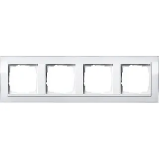 Gira Rahmen 0214723 4fach + ZR rw Event Klar weiss