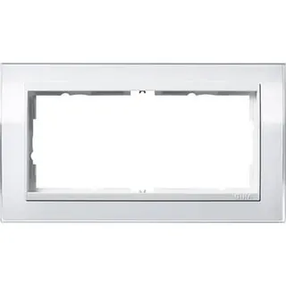 Gira Rahmen 1002723 2fach ZR rw Event Klar weiss