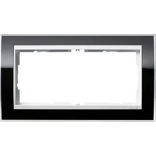 Gira Rahmen 1002733 2fach ZR rw Event Klar schwarz