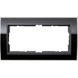Gira Rahmen 1002738 2fach ZR ant Event Klar schwarz
