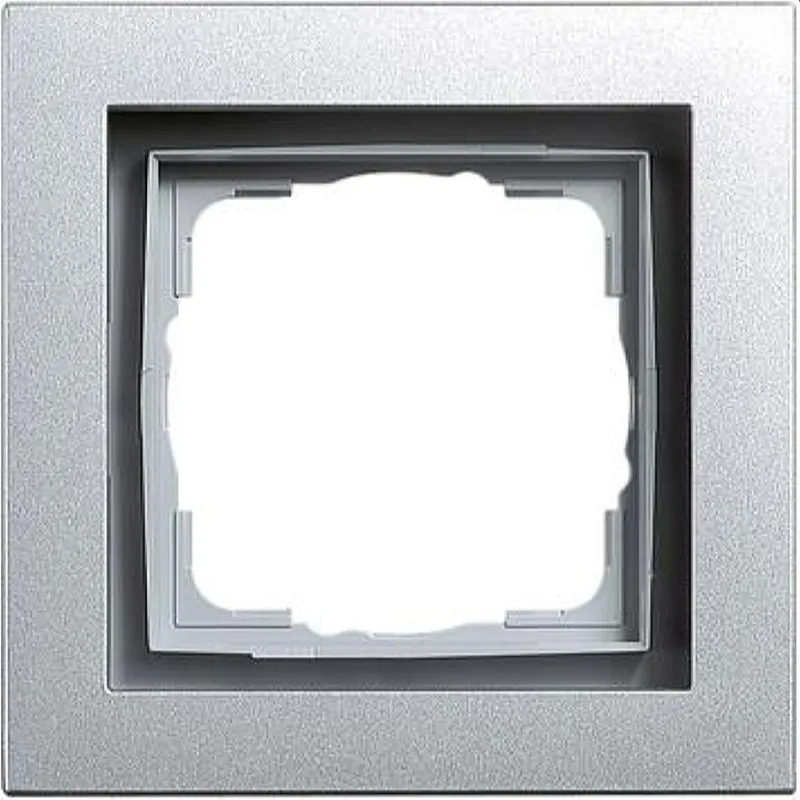 Gira Adapterrahmen 1253651 1fach ITS 30 Farbe Alu