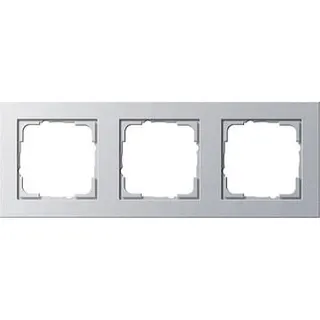 Gira Rahmen 021325 3fach E2 Farbe Alu