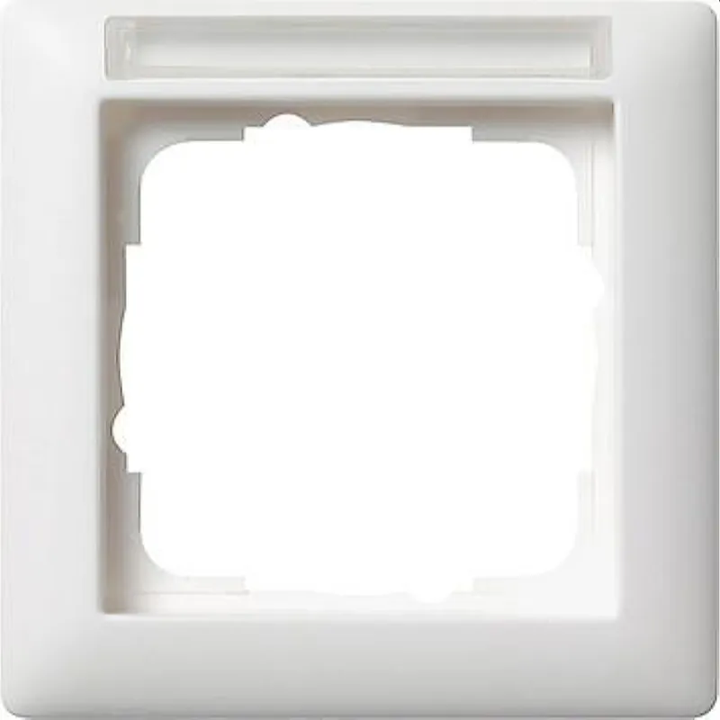 Gira Rahmen 109127 1fach Standard 55 reinweiss