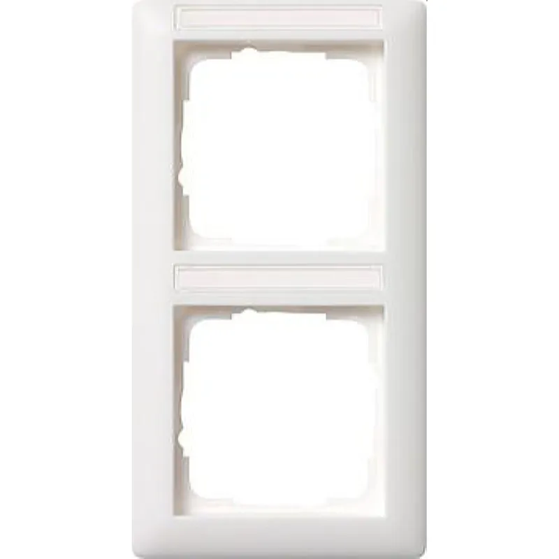 Gira Rahmen 110227 2fach BSF senk Standard 55 rwmatt